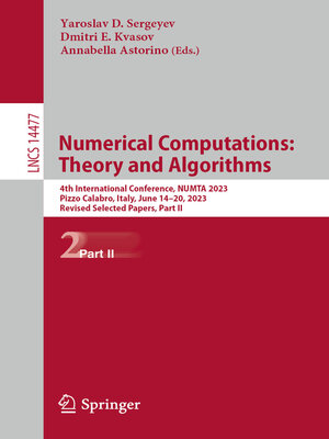 cover image of Numerical Computations